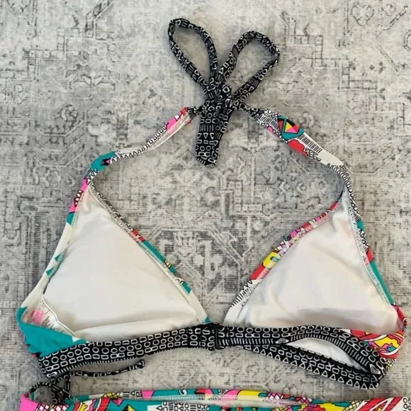 Roxy Multicoloured Bikini - Picture 5 of 10